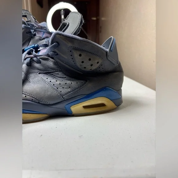 Air Jordan 6 Retro Diffused Blue Sz 11.5 384664-400 Men’s Sneakers OG Rare MJ - Picture 11 of 11